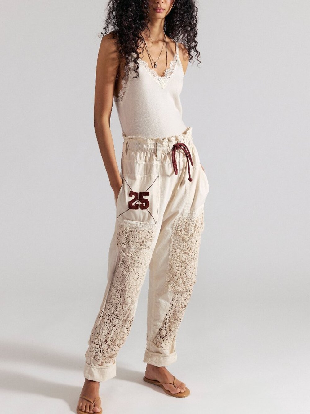 🆕 FREE PEOPLE Rockaway Craft Pants / Birch